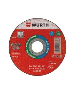 WURTH rezný kotúč na ocel/nerez 150*2