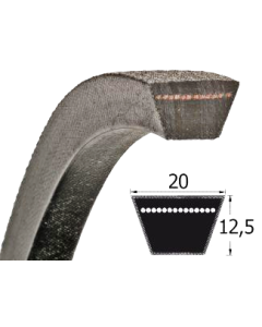 Klinový remeň 20*4500Li Rubena