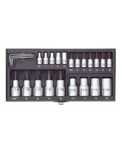 PROXXON sada náradia TX 29 dielna 1/4"-1/2"