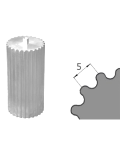 Ozubená tyč HTD-5M Z=072/200 hliník