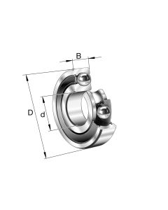 Ložisko S61902 2RS EZO