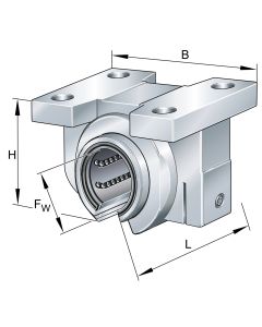 Lineárne ložisko KGBAO 20 PP-AS INA
