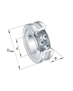 Ložisková kladka LFR 5301 KDD INA