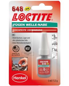 LOCTITE 648 5ml upevňovanie ložísk