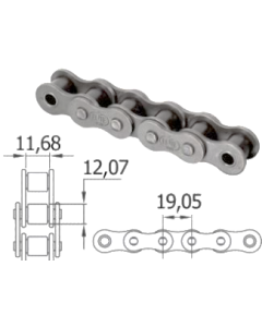 Reťazová spojka 12B-2 SKF