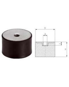 SILENTBLOK TYP5 75*25 M12