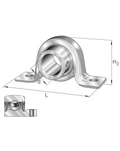 Samostatný domec bez ložiska PP 206 FK