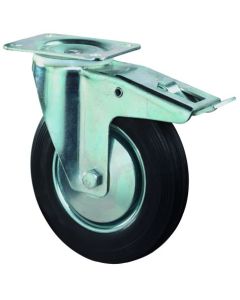 Transportné koliesko otočné s brzdou 80mm