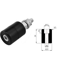 Vodiace koliesko 25mm