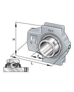 Samostatný domec bez ložiska TU 510 M SKF
