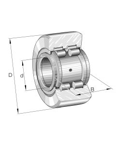 Ložisková kladka PWTR 20 2RS XL INA