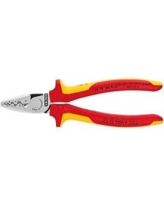KNIPEX kliešte lisovacie pre koncové dutinky VDE 180mm