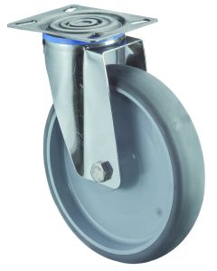 Transportné koliesko nerezové otočné 125mm