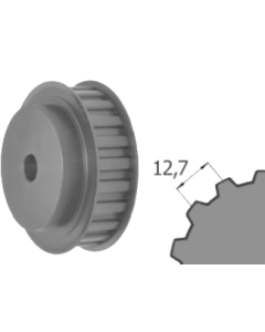 Ozubená remenica predvŕtaná H Z=024/300