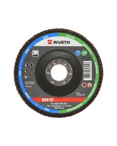 WURTH lamelový vejárový brúsny kotúč G60 125mm RED LINE