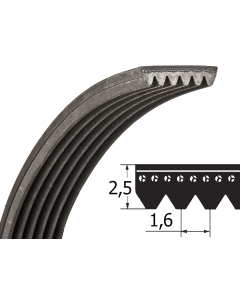 Drážkový remeň 9PH 1980 MAHUT