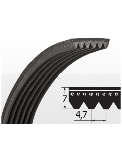 Drážkový remeň 10PL 1943 Optibelt