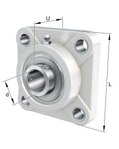 Prírubová ložisková jednotka MUCFPL 206 SNR