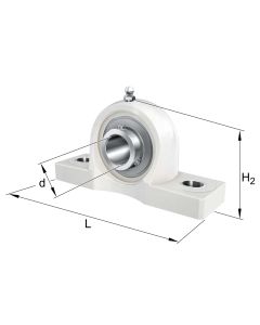 Stojatá ložisková jednotka SUCP 208