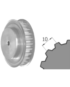 Ozubená remenica predvŕtaná T10 Z=36/66 d=25