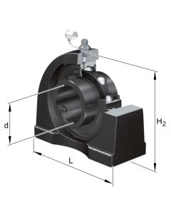 Stojatá ložisková jednotka UCPA 208 FAG