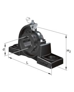 Stojatá ložisková jednotka UKP 207 FK
