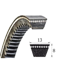 Klinový remeň 13*660Li AX26