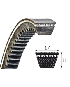 Klinový remeň 17*850 Li BX33.5