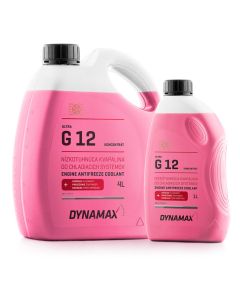 DYNAMAX ANTIFREEZE G12 1L ružová
