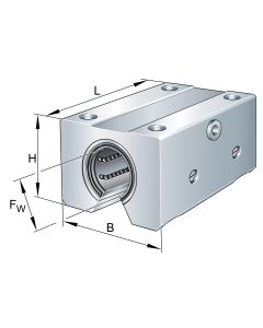 Lineárne ložisko LTCF 30-2LS SKF
