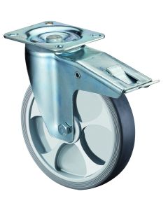 Transportné koliesko otočné s brzdou 160mm