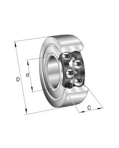 Ložisková kladka 361202 R SKF