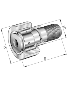 Ložisková kladka NUKRE 62 A-NMT INA