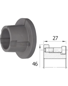 Upínacie púzdro P2016 D=13/16" System-P