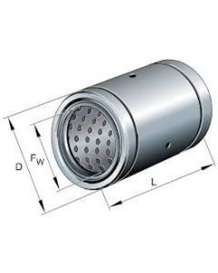 Lineárne ložisko PAB50 PP-AS INA