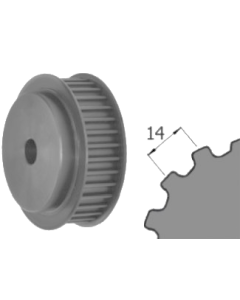 Ozubená remenica predvŕtaná STD-14M Z=144/055