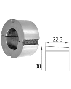 Upínacie púzdro 1108 d=1 1/8"