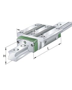 Vozík lineárneho vedenia KWVE25-B-H-G3-V1 INA
